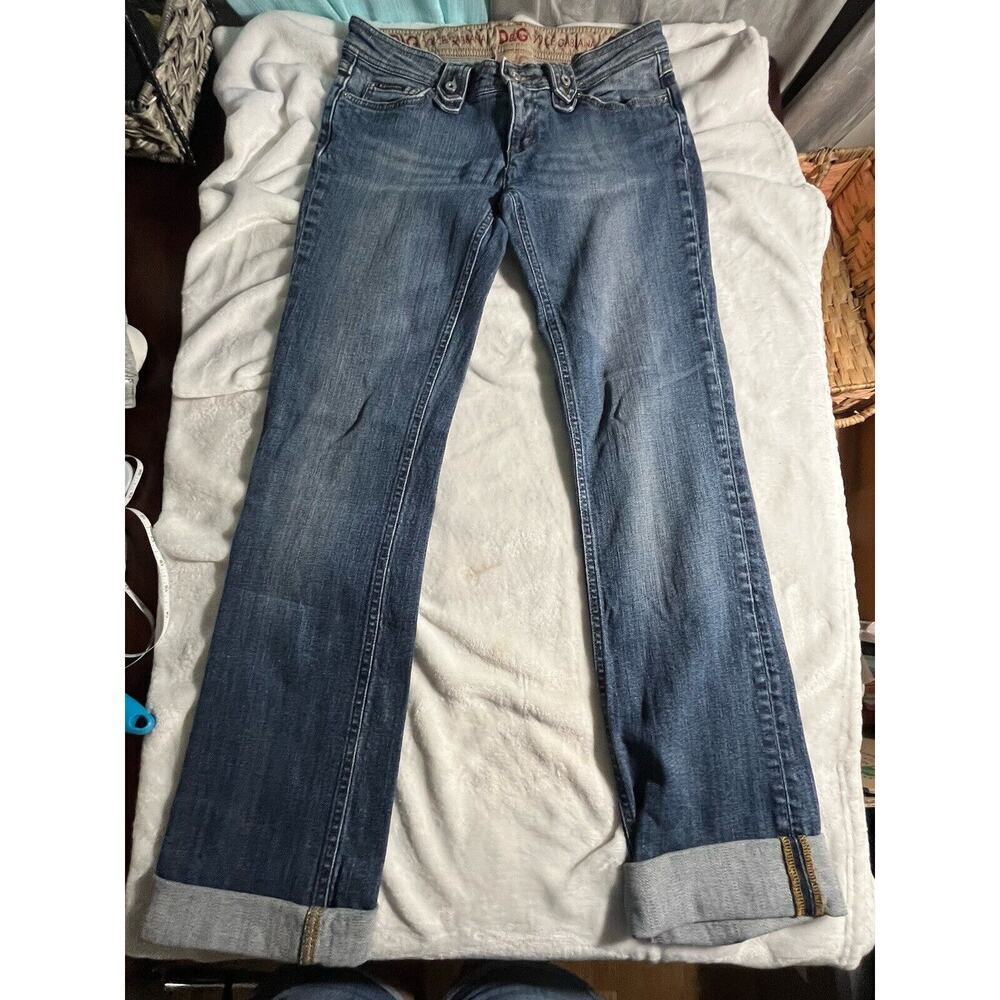 Women’s Dolce & Gabanna Jeans Boot Cut Size 29 Expert Fitting Service Low Rise